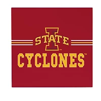 Iowa State Cyclones 12" x 12" Wood Wall Sign