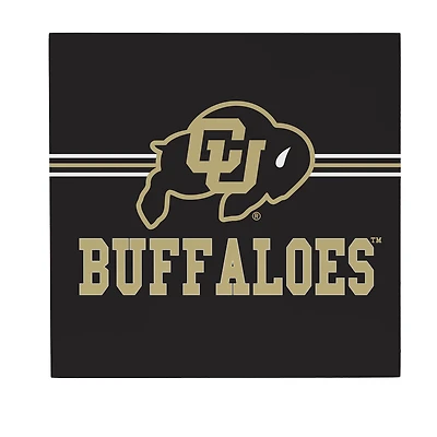 Colorado Buffaloes 12" x 12" Wood Wall Sign