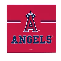 Los Angeles Angels 12" x 12" Wood Wall Sign