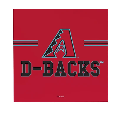 Arizona Diamondbacks 12" x 12" Wood Wall Sign