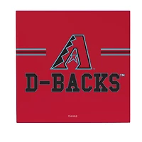 Arizona Diamondbacks 12" x 12" Wood Wall Sign
