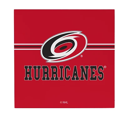 Carolina Hurricanes 12" x 12" Wood Wall Sign
