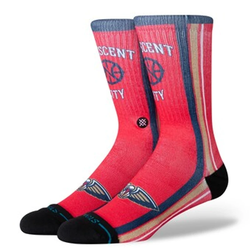 Stance New Orleans Pelicans 2025/26 Statement Edition Crew Socks