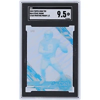 Steve Young San Francisco 49ers 2015 Topps High Tek Cyan Proof #64 #1/1 SGC Authenticated 9.5 Card