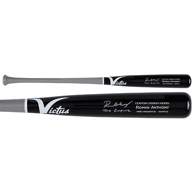 Roman Anthony Boston Red Sox Autographed Victus Game Model Bat with "The Empire" Inscription
