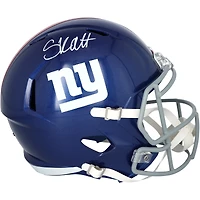Cam Skattebo New York Giants Autographed Riddell Speed Replica Helmet