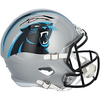 Tetairoa McMillan Carolina Panthers Autographed Riddell Speed Replica Helmet