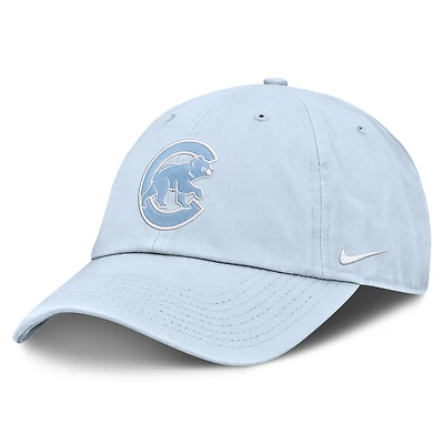 Men's Nike  Light Blue Chicago Cubs Club Adjustable Hat