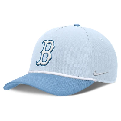 Men's Nike Light Blue Boston Red Sox Rise Dri-Fit Adjustable Hat