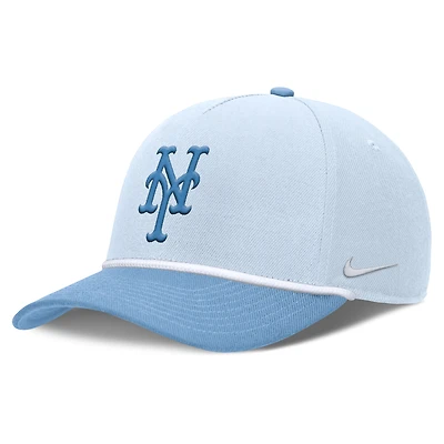 Men's Nike Light Blue New York Mets Rise Dri-Fit Adjustable Hat