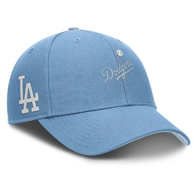 Men's Nike Light Blue Los Angeles Dodgers Rise Dri-Fit Adjustable Hat