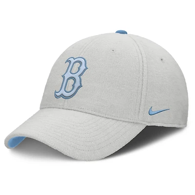 Men's Nike Gray Boston Red Sox Club Adjustable Hat