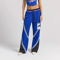 Women's Royal Buffalo Bills Fleece Straight Pants