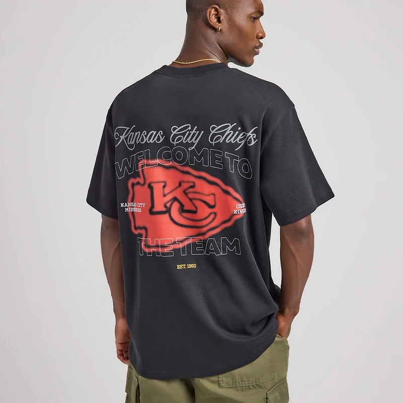 Unisex Black Kansas City Chiefs Graphic T-Shirt