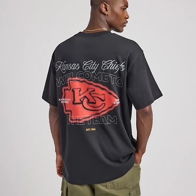 Unisex Black Kansas City Chiefs Graphic T-Shirt