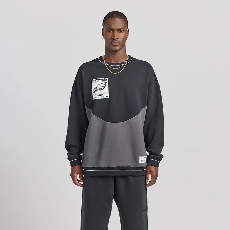 Unisex Black Philadelphia Eagles Fleece Sweatshirt