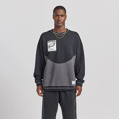 Unisex Black Philadelphia Eagles Fleece Sweatshirt