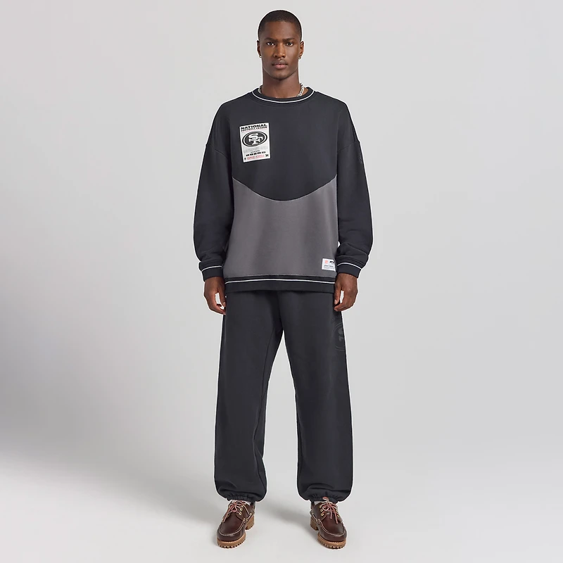 Unisex Black San Francisco 49ers Fleece Joggers