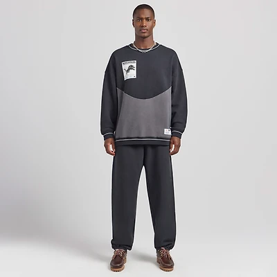 Unisex Black Detroit Lions Fleece Joggers