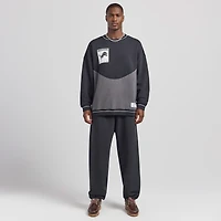Unisex Black Detroit Lions Fleece Joggers