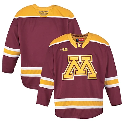 Men's CCM Maroon Minnesota Golden Gophers Home Replica Hockey Jersey