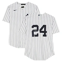 Jasson Domínguez New York Yankees Autographed White Nike Replica Jersey