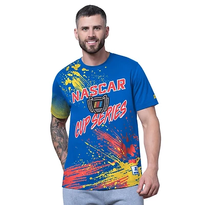 Men's Starter Blue NASCAR Cup Series Touchdown Extreme T-Shirt