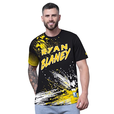 Men's Starter Black Ryan Blaney Touchdown Extreme T-Shirt