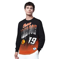 Men's Starter  Black Chase Briscoe Quarterback Extreme Long Sleeve T-Shirt