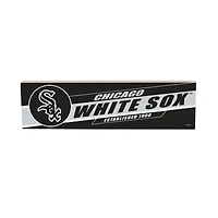Chicago White Sox 5" x 18" Shadow Logo Wood Mantle Sign