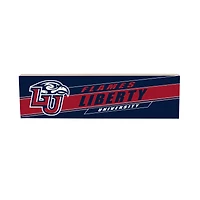 Liberty Flames 5" x 18" Shadow Logo Wood Mantle Sign