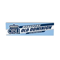 Old Dominion Monarchs 5" x 18" Shadow Logo Wood Mantle Sign