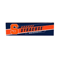 Syracuse Orange 5" x 18" Shadow Logo Wood Mantle Sign