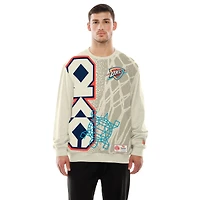 Men's New Era Tan Oklahoma City Thunder 2025/26 City Edition Sweatshirt