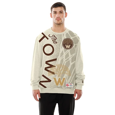 Men's New Era Tan Golden State Warriors 2025/26 City Edition Sweatshirt