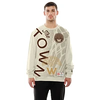 Men's New Era Tan Golden State Warriors 2025/26 City Edition Sweatshirt