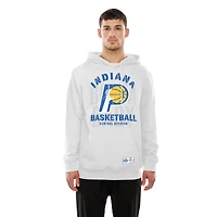 Men's New Era White Indiana Pacers 2025/26 City Edition Fleece Hoodie