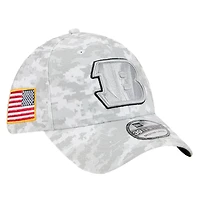 Men's New Era  White Cincinnati Bengals 2025 Salute to Service Digital Camo Fan Pack 39THIRTY Flex Hat