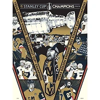 Phenom Gallery Vegas Golden Knights 2023 Stanley Cup Champions 18" x 24" Serigraph
