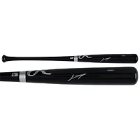Junior Caminero Tampa Bay Rays Autographed Black Rawlings Pro Bat