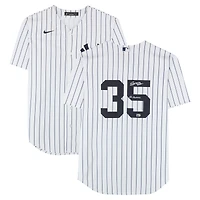 Cody Bellinger New York Yankees White Nike Replica Jersey with "Go Yankees" Inscription