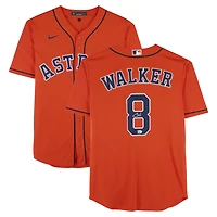 Christian Walker Houston Astros Autographed Orange Nike Replica Jersey