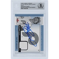 Mike Schmidt Philadelphia Phillies Autographed 2005 Fleer Classic Clippings Blue Cut of History Single Jersey Relic #CH-MS Beckett Fanatics Witnessed Authenticated Card