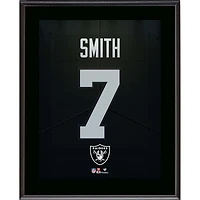 Geno Smith Las Vegas Raiders 10.5" x 13" Jersey Number Sublimated Player Plaque