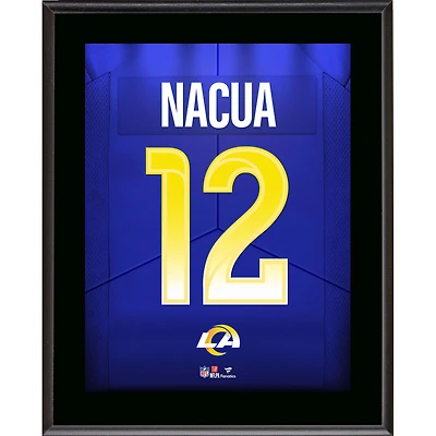 Puka Nacua Los Angeles Rams 10.5" x 13" Jersey Number Sublimated Player Plaque