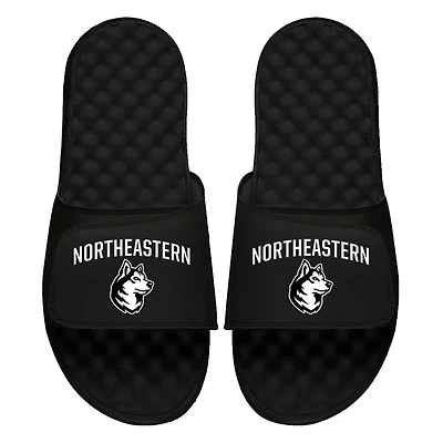 Youth ISlide Northeastern Huskies Stack Slide Sandals