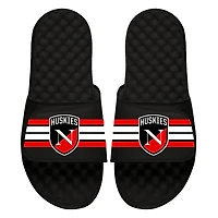 Unisex ISlide Northeastern Huskies Stripes Slide Sandals