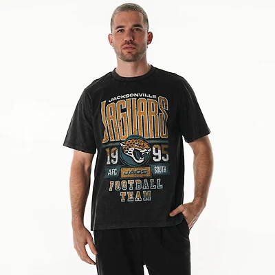Unisex The Wild Collective Black Jacksonville Jaguars Band T-Shirt