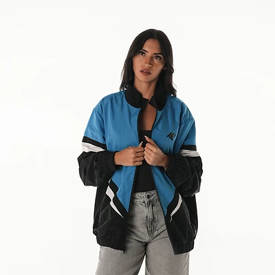 Unisex The Wild Collective Blue Carolina Panthers Full-Zip Track Jacket