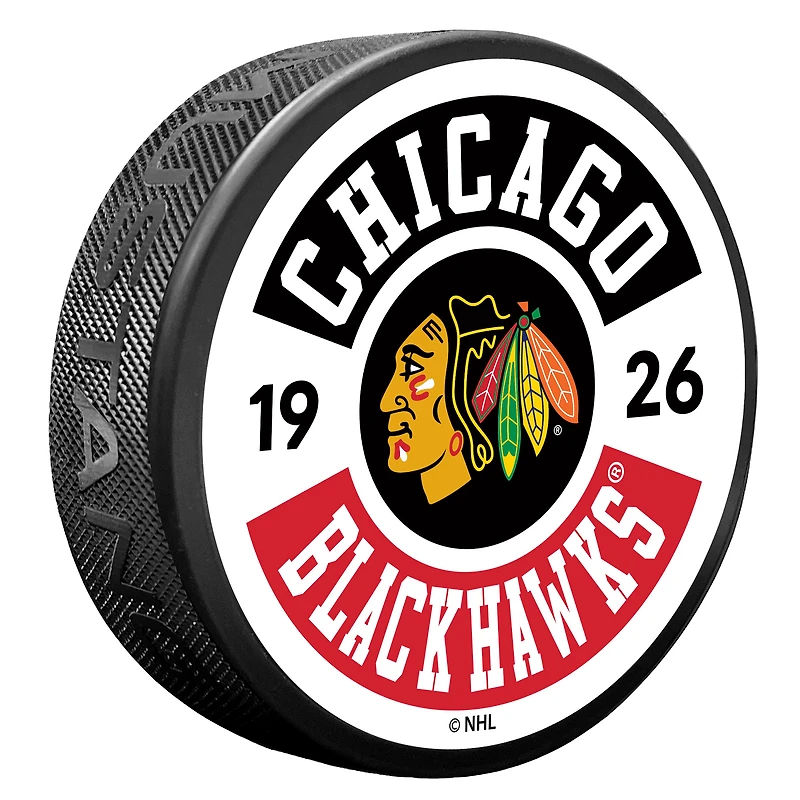 Chicago Blackhawks Cog Hockey Puck
